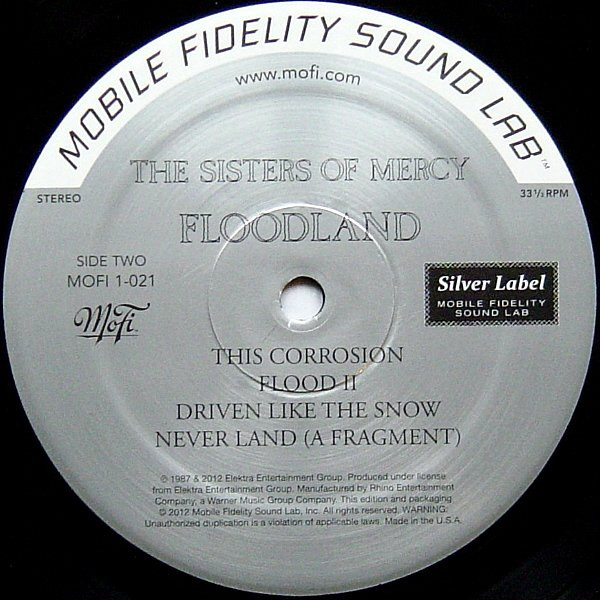 The Sisters Of Mercy - Floodland | Mobile Fidelity Sound Lab (MOFI 1-021) - 4