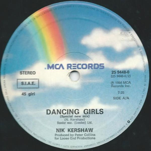 Nik Kershaw - I Won't Let The Sun Go Down On Me | MCA Records (25 9448-0) - 4