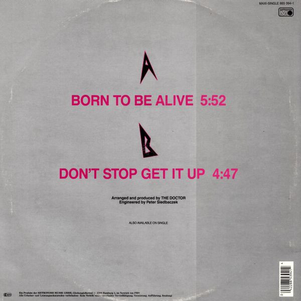 Mark Jefferis - Born To Be Alive | Metronome (885394-1) - 2