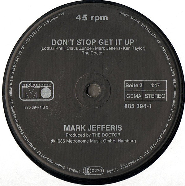 Mark Jefferis - Born To Be Alive | Metronome (885394-1) - 4