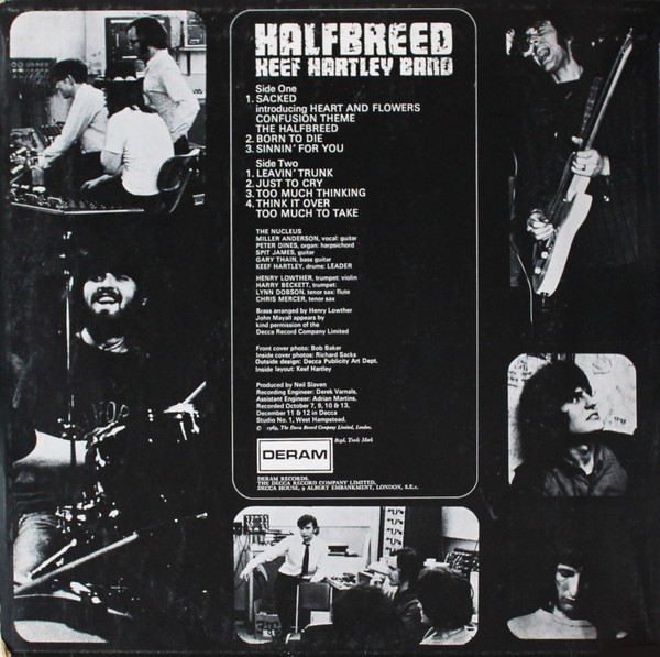 The Keef Hartley Band - Halfbreed | Deram (SML 1037) - 2 The Keef Hartley Band - Halfbreed | Deram (SML 1037) - 2