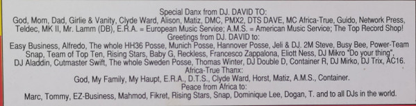 David Fascher & MC Africa True - Here We Go | TELDEC (9031-72622-0) - 4 David Fascher & MC Africa True - Here We Go | TELDEC (9031-72622-0) - 4