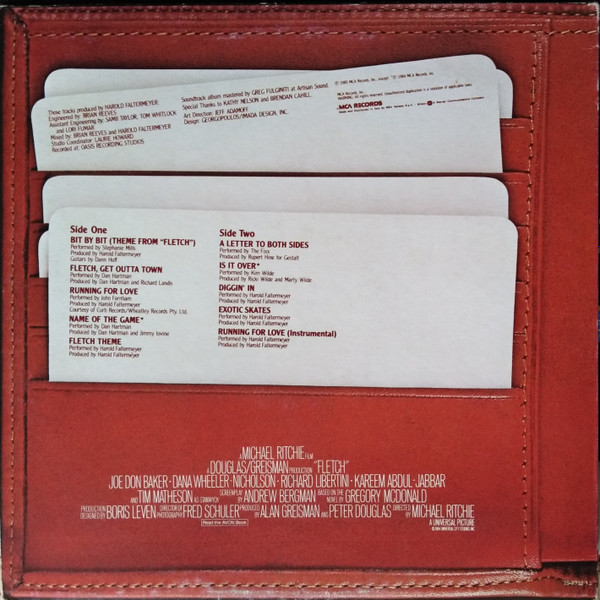 Various - Music From The Motion Picture Soundtrack "Fletch" | MCA Records (25-2332-1) - 2 Various - Music From The Motion Picture Soundtrack "Fletch" | MCA Records (25-2332-1) - 2