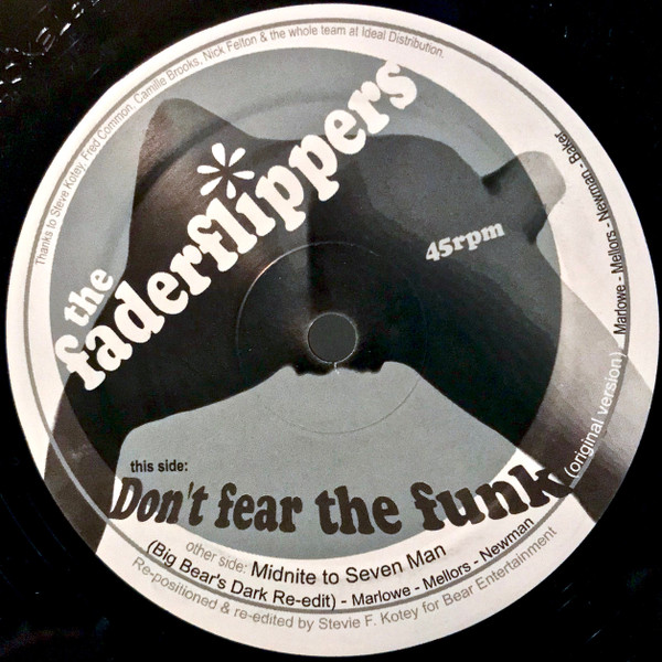 The Faderflippers - Don't Fear The Funk | Optional Extras (OPTEX 005) - main