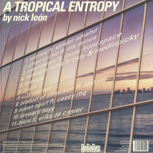 Nick León - A Tropical Entropy | Tra Tra Trax (TRALP2) - 2 Nick León - A Tropical Entropy | Tra Tra Trax (TRALP2) - 2