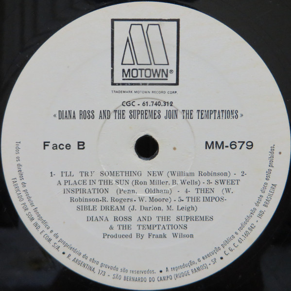 The Supremes Join The Temptations - Diana Ross & The Supremes Join The Temptations | Motown (MM-679) - 4 The Supremes Join The Temptations - Diana Ross & The Supremes Join The Temptations | Motown (MM-679) - 4
