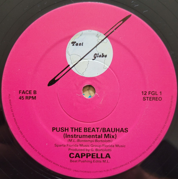 Cappella - Push The Beat | Fast Globe (12FGL 1) - 2