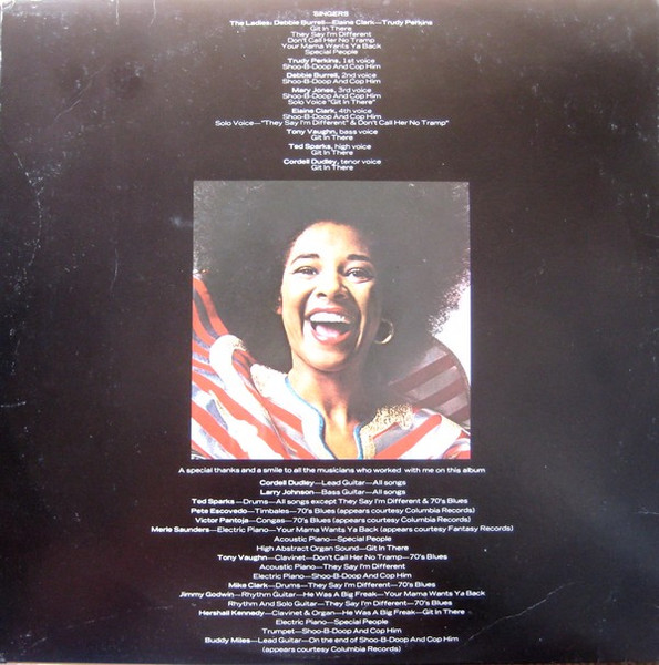Betty Davis - They Say I'm Different | Just Sunshine Records (JSS 3500) - 3 Betty Davis - They Say I'm Different | Just Sunshine Records (JSS 3500) - 3