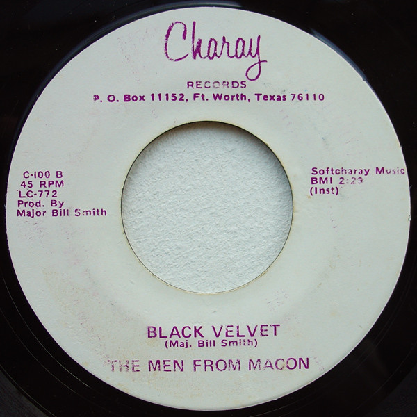 The Men From Macon - Salvation / Black Velvet | Charay Records (C-100) - 2