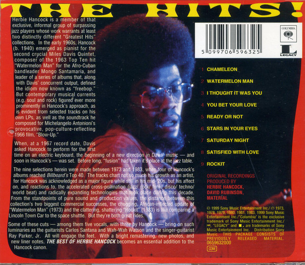 Herbie Hancock - The Best Of Herbie Hancock - The Hits! | Columbia (CK 65963) - 2