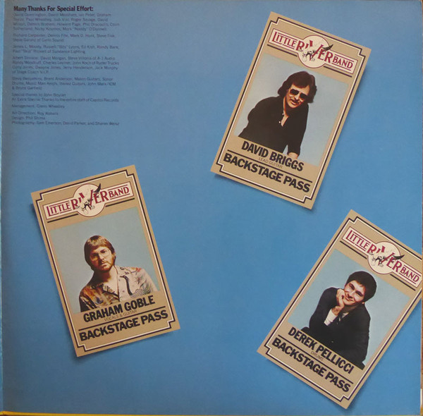 Little River Band - Backstage Pass | Capitol Records (1 C 164-86 120/21) - 3