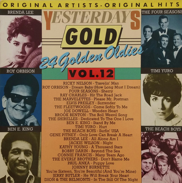 Various - Yesterdays Gold Vol. 12 (24 Golden Oldies) | Yesterdays Gold (LP YDG 15734)