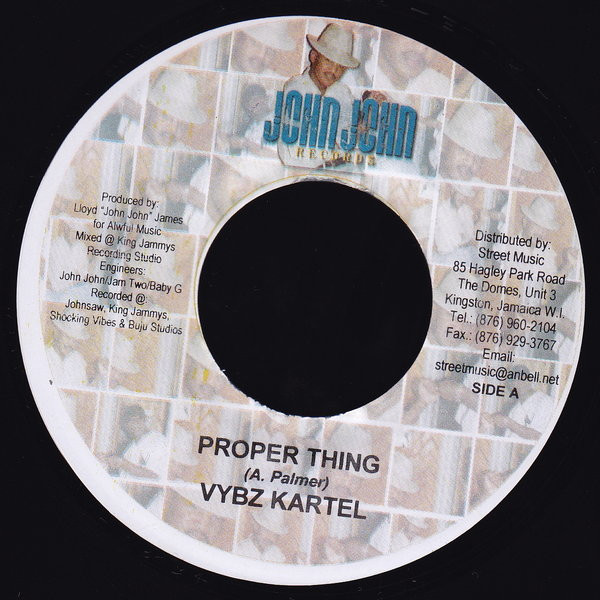 Vybz Kartel - Proper Thing | John John Records (none)