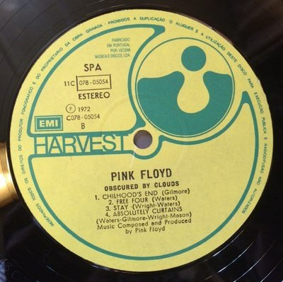 Pink Floyd - Obscured By Clouds | Harvest (1050541) - 3 Pink Floyd - Obscured By Clouds | Harvest (1050541) - 3