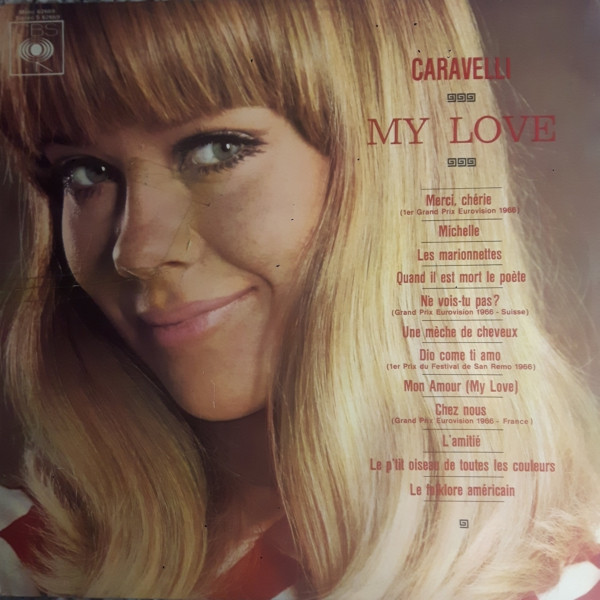 Caravelli Et Ses Violons Magiques - My Love | CBS (62669) - main