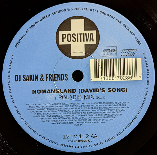 Nomansland (David's Song)