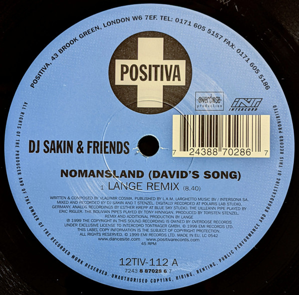 Nomansland (David's Song)