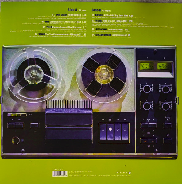 Various - 80s Electro Tracks - Vinyl Edition 4 | ZYX Music (ZYX 54046-1) - 2
