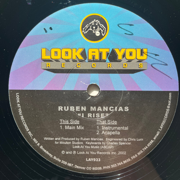 Ruben Mancias - I Rise | Look At You Records (LAY033) - 2 Ruben Mancias - I Rise | Look At You Records (LAY033) - 2