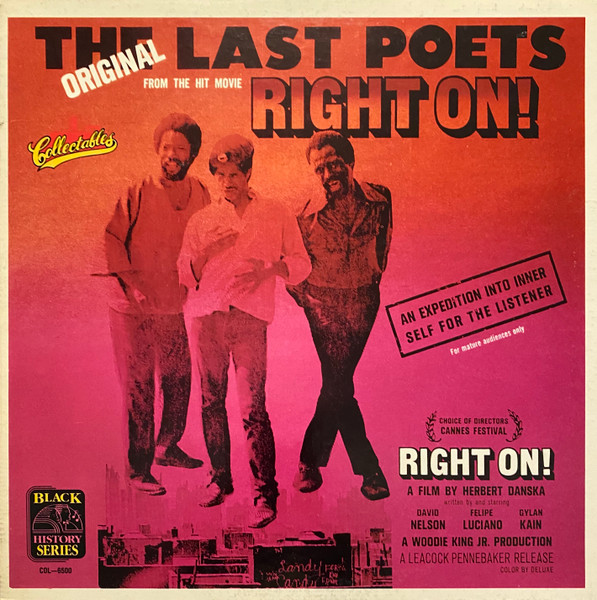 The Last Poets - Right On! | Collectables (COL-6500) - main The Last Poets - Right On! | Collectables (COL-6500) - main