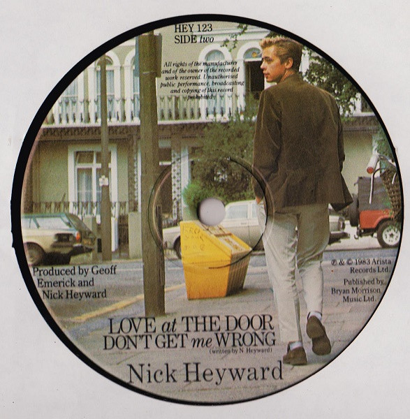 Nick Heyward - Blue Hat For A Blue Day | Arista (HEY 123) - 4