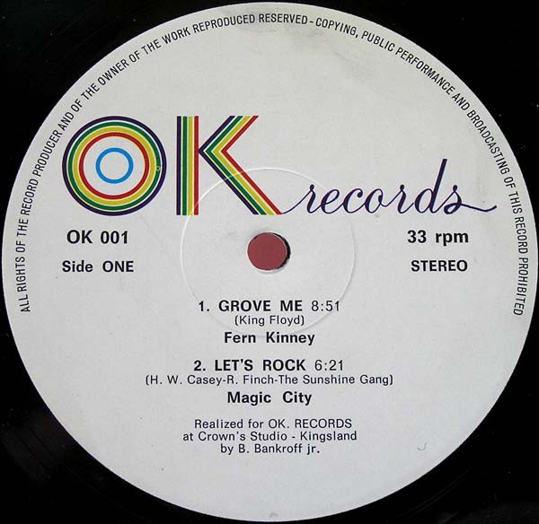 Various - Groove Me / Let's Rock / Dance And Shake Your Tamburine / Above And Beyond | OK Records (OK 001) - main Various - Groove Me / Let's Rock / Dance And Shake Your Tamburine / Above And Beyond | OK Records (OK 001) - main