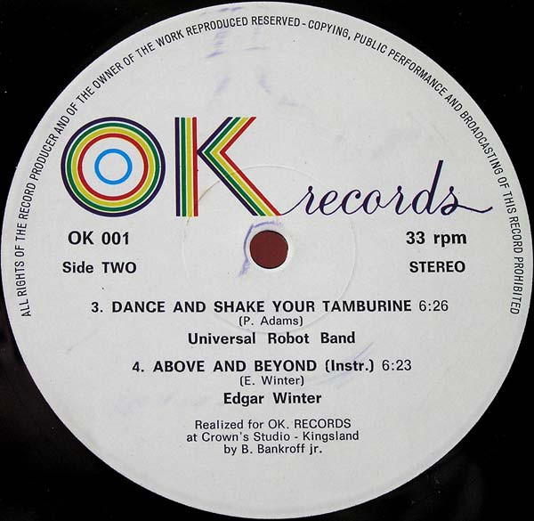 Various - Groove Me / Let's Rock / Dance And Shake Your Tamburine / Above And Beyond | OK Records (OK 001) - 2 Various - Groove Me / Let's Rock / Dance And Shake Your Tamburine / Above And Beyond | OK Records (OK 001) - 2