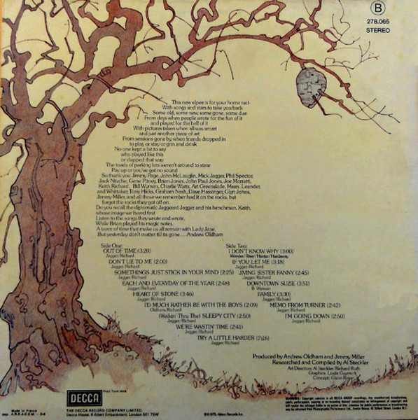 The Rolling Stones - Metamorphosis | Decca (278.065) - 2 The Rolling Stones - Metamorphosis | Decca (278.065) - 2