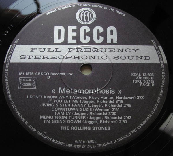 The Rolling Stones - Metamorphosis | Decca (278.065) - 4 The Rolling Stones - Metamorphosis | Decca (278.065) - 4