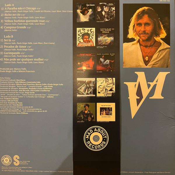 Marcos Valle - Vontade De Rever Você | Mad About Records (MAR070) - 2 Marcos Valle - Vontade De Rever Você | Mad About Records (MAR070) - 2