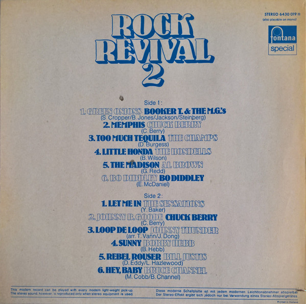 Various - Rock Revival 2 | Fontana (6430 019) - 2