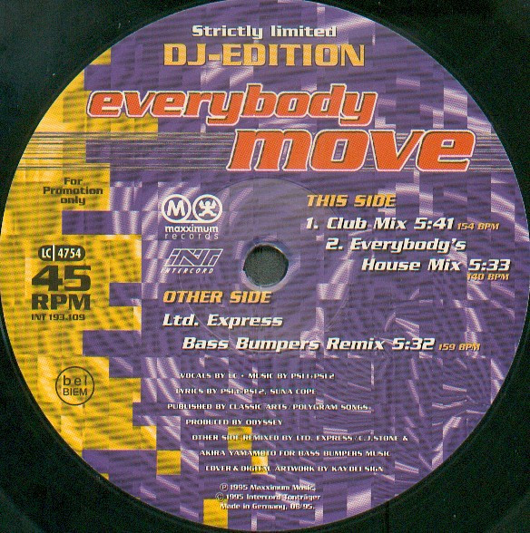 Odyssey - Everybody Move | Maxximum Records (INT 193.109) - 2 Odyssey - Everybody Move | Maxximum Records (INT 193.109) - 2