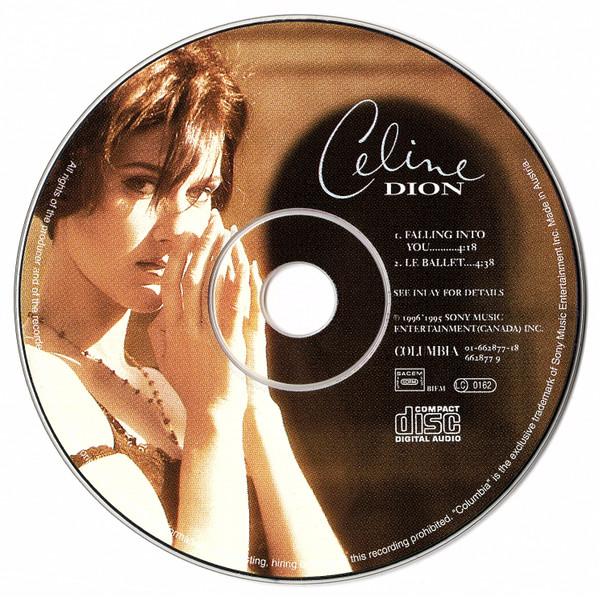 Céline Dion - Falling Into You | Columbia (COL 662877 9) - 3