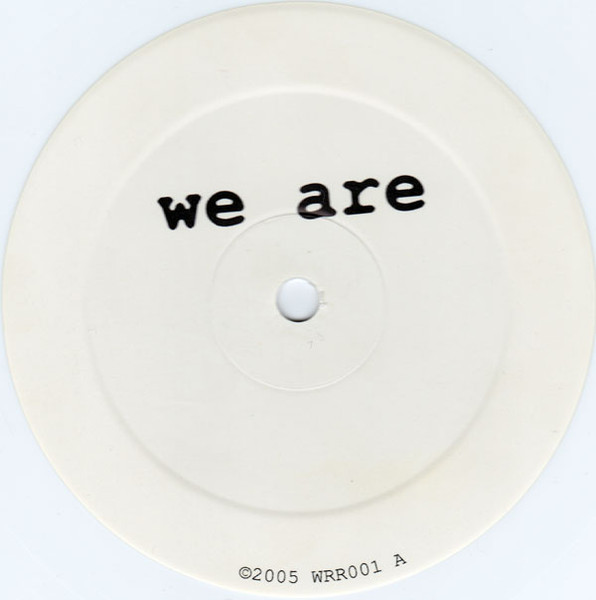 We Are - Untitled | We Are (WRR001) - main