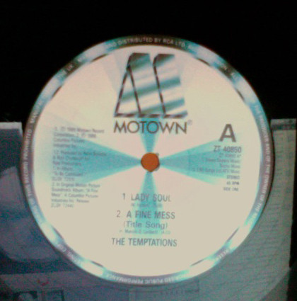 The Temptations - Lady Soul / A Fine Mess / Papa Was A Rollin' Stone | Motown (ZT 40850) - 3