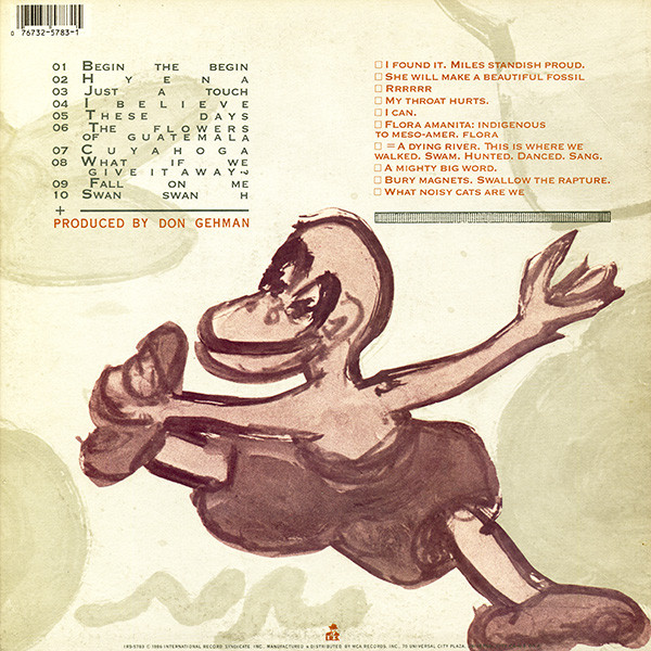 R.E.M. - Lifes Rich Pageant | I.R.S. Records (IRS-5783) - 2 R.E.M. - Lifes Rich Pageant | I.R.S. Records (IRS-5783) - 2