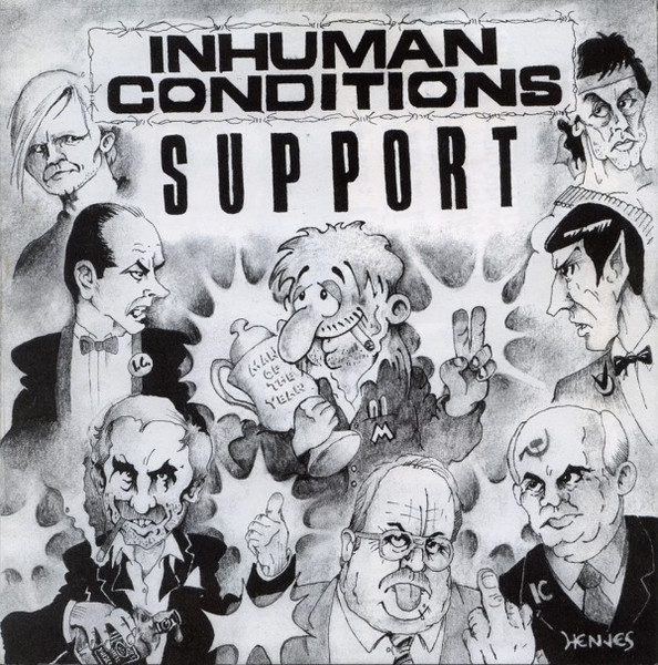 Inhuman Conditions - Support | Amok Records (AMOK004) - main