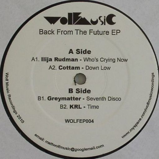 Various - Back From The Future EP | Wolf Music Recordings (WOLFEP004)