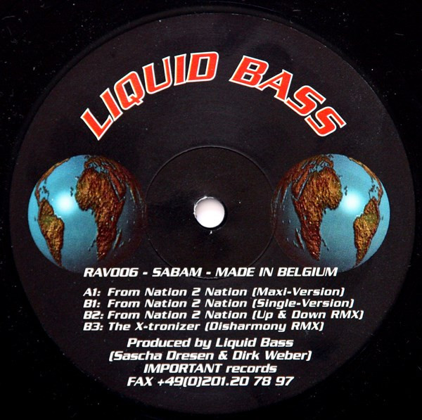 Liquid Bass - Nation 2 Nation | Important Raver (RAV006) - main Liquid Bass - Nation 2 Nation | Important Raver (RAV006) - main
