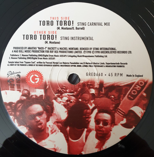Machel Montano - Toro Toro! | Greensleeves Records (GRED 660)