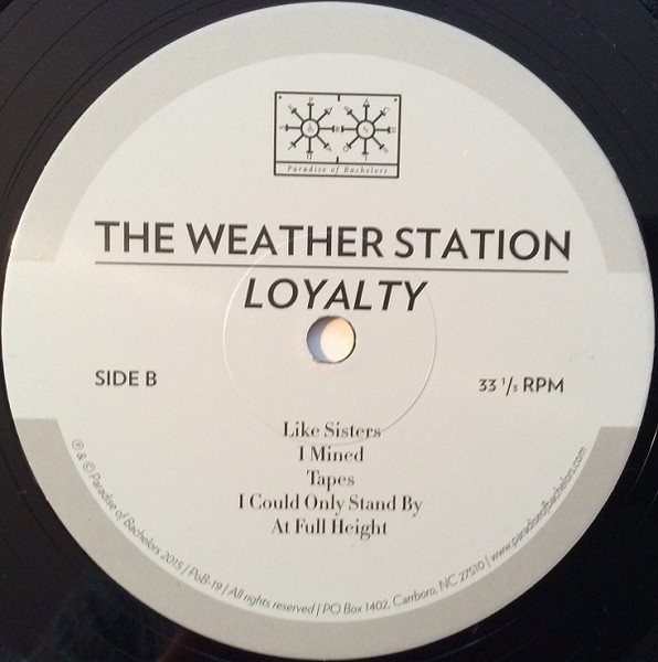 The Weather Station - Loyalty | Paradise Of Bachelors (PoB-19) - 4 The Weather Station - Loyalty | Paradise Of Bachelors (PoB-19) - 4