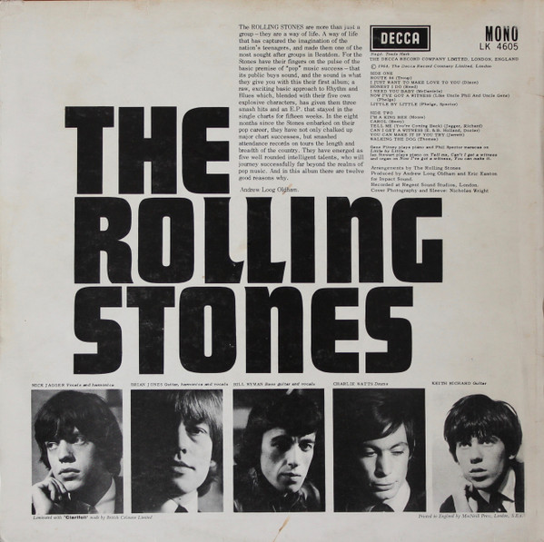 The Rolling Stones - The Rolling Stones | Decca (LK 4605) - 2 The Rolling Stones - The Rolling Stones | Decca (LK 4605) - 2