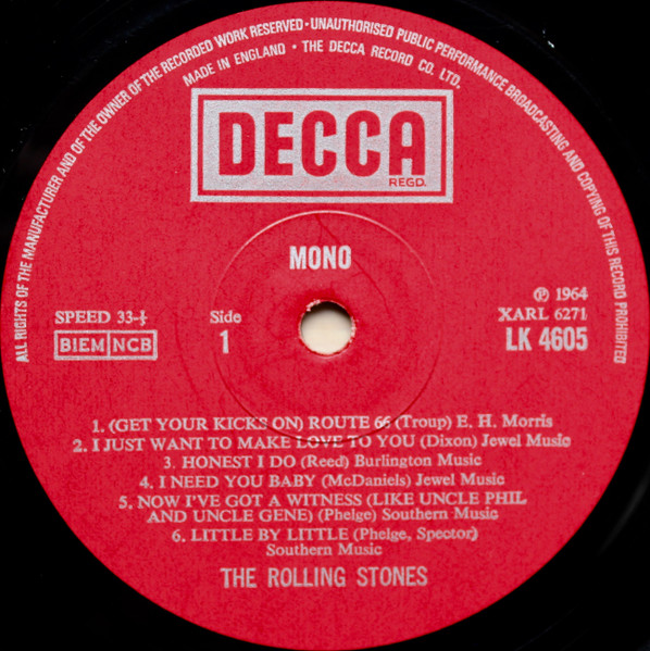 The Rolling Stones - The Rolling Stones | Decca (LK 4605) - 3 The Rolling Stones - The Rolling Stones | Decca (LK 4605) - 3