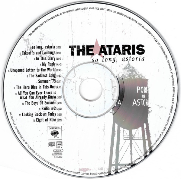 The Ataris - So Long, Astoria | Columbia (510530 2) - 4
