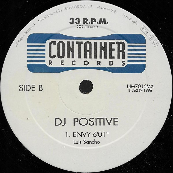 DJ Positive - Rock Da House | Container Records (NM7015MX) - 3