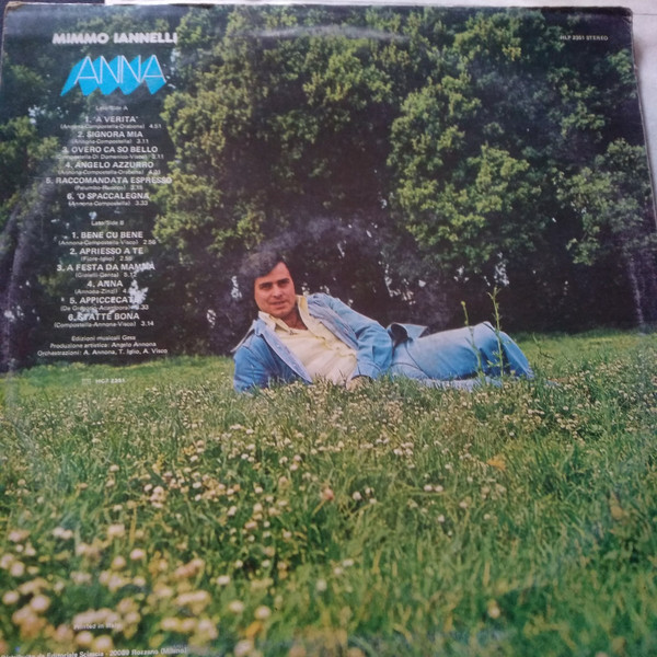 Mimmo Iannelli - Anna | Hilton Records (HLP 2351) - 4 Mimmo Iannelli - Anna | Hilton Records (HLP 2351) - 4