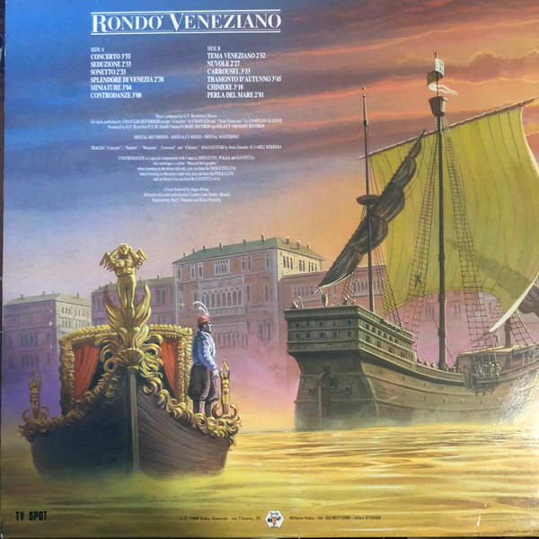 Rondò Veneziano - Concerto | Baby Records (BR 56119) - 2 Rondò Veneziano - Concerto | Baby Records (BR 56119) - 2