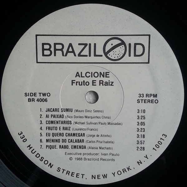 Alcione - Fruto E Raiz | Braziloid Records (BR 4006) - 4 Alcione - Fruto E Raiz | Braziloid Records (BR 4006) - 4