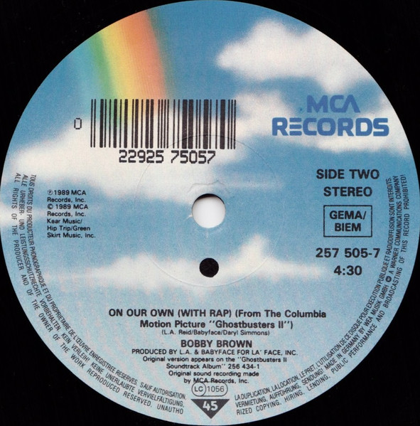 Bobby Brown - On Our Own | MCA Records (257 505-7) - 4 Bobby Brown - On Our Own | MCA Records (257 505-7) - 4