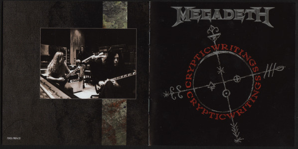 Megadeth - Cryptic Writings | Capitol Records (72435-79876-22) - 2